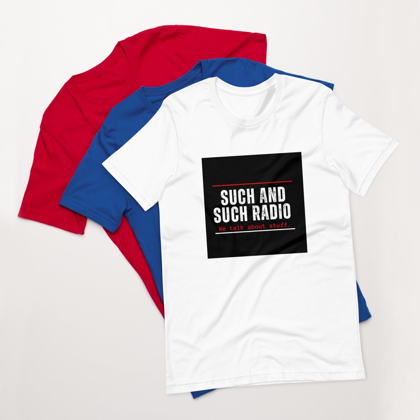 Such and Such Radio Logo T-shirt